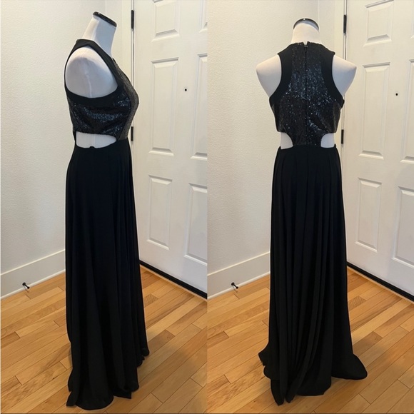 Lulu’s Nothin' But Love Black Sequin Maxi Dress in Black - Picture 13 of 14